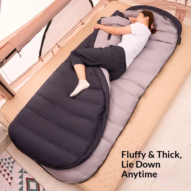 

Breathable Quick Dry Envelope Sleeping Bag Ultralight Warm for Hiking Travel and Outdoor Activities