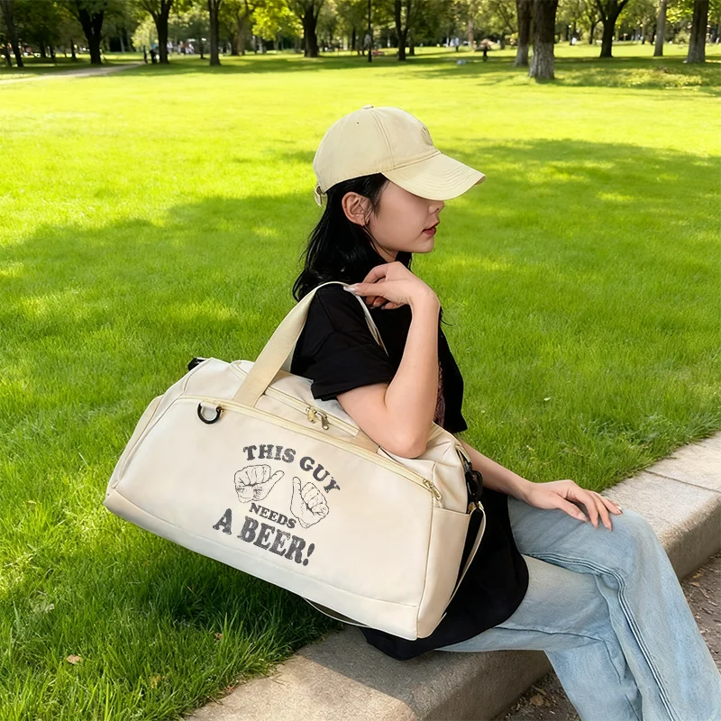 New Foldable Multi-functional Expandable Large Capacity Bag Portable Sports Travel Gym Luggage Practical Bag