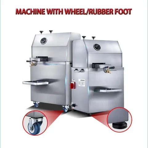 Mini Electric Sugarcane Juice Machine Commercial Sugar Cane Crusher Juicer High Efficiency For Sugar Making