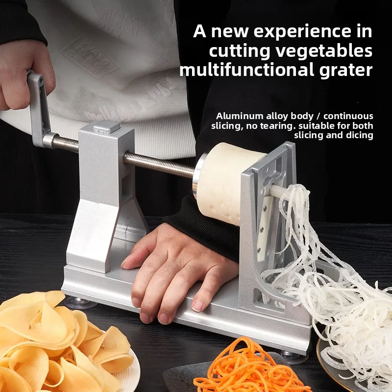 ZJ-YY8 Hand-operated Commercial Shredder Carrot Shredder Potato Kitchen Slicer