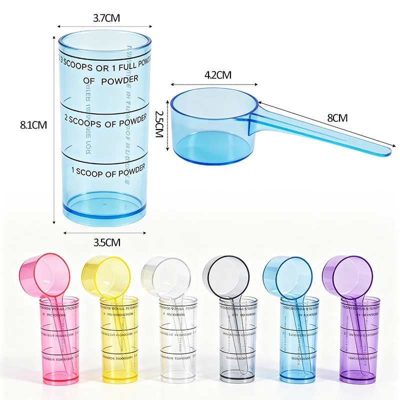 Dental Alginate Mixing Cups Measuring Bottle Graduated Cylinder Impression Material Powder Mixture Tools Stirring Kettle Spoon