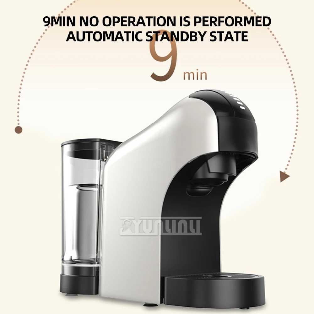 Household Capsule Coffee Machine Automatic Italian American Coffee Maker Macchina Caffe