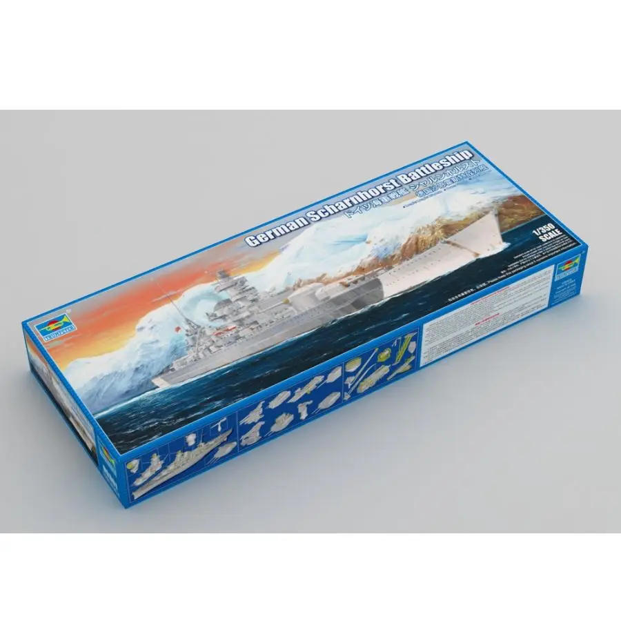 05361 Trumpeter 1/350 Scale German Scharnhorst Battleship Assembly Model Kit