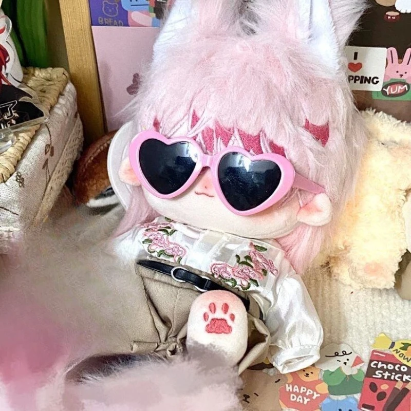 20cm Anime Role Attributes Vox Sakura Cosplay Cotton Doll Body With Skeleton Cartoon Change Suit Soft Plushies Toy Figures Gift