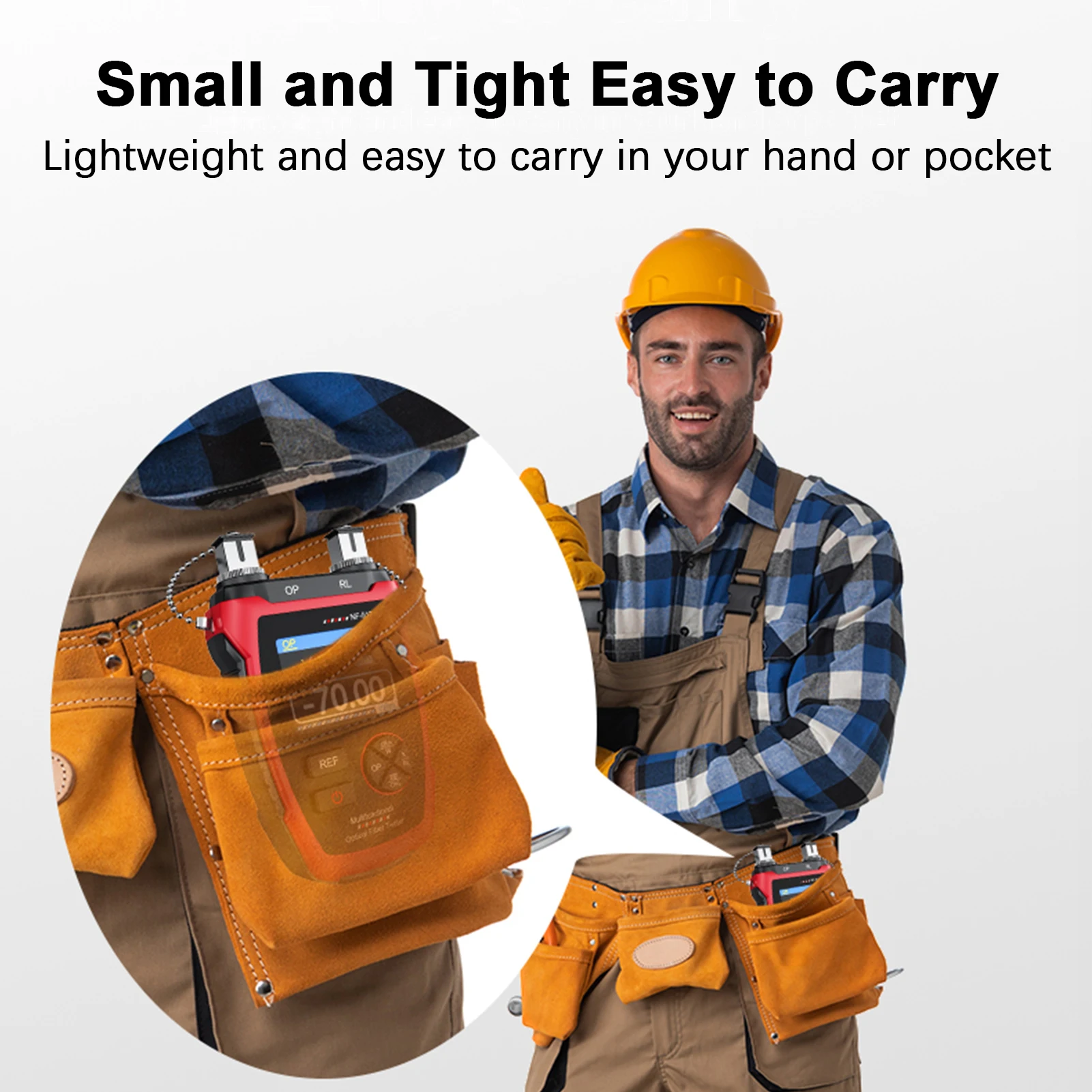 NF-917 مقياس الطاقة الضوئية مع الضوء الأحمر، 10 أطوال موجية، موصل FC SC، جهاز اختبار الألياف الضوئية مع توهين ألياف شاشة LCD #5