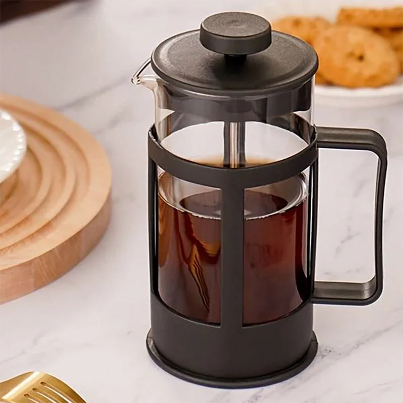 French Press Glass - Filtreli El Tipi Çok Fonksiyonlu Demleme