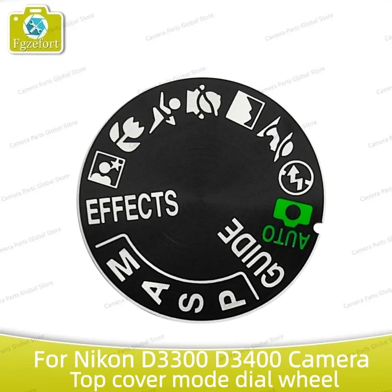 

Оригинальные запасные части для диска режима верхней крышки в сборе для камеры Nikon D3300 D3400