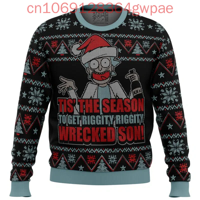 The Punisher Men's and Women's Autumn and Winter Ugly Christmas Sweater