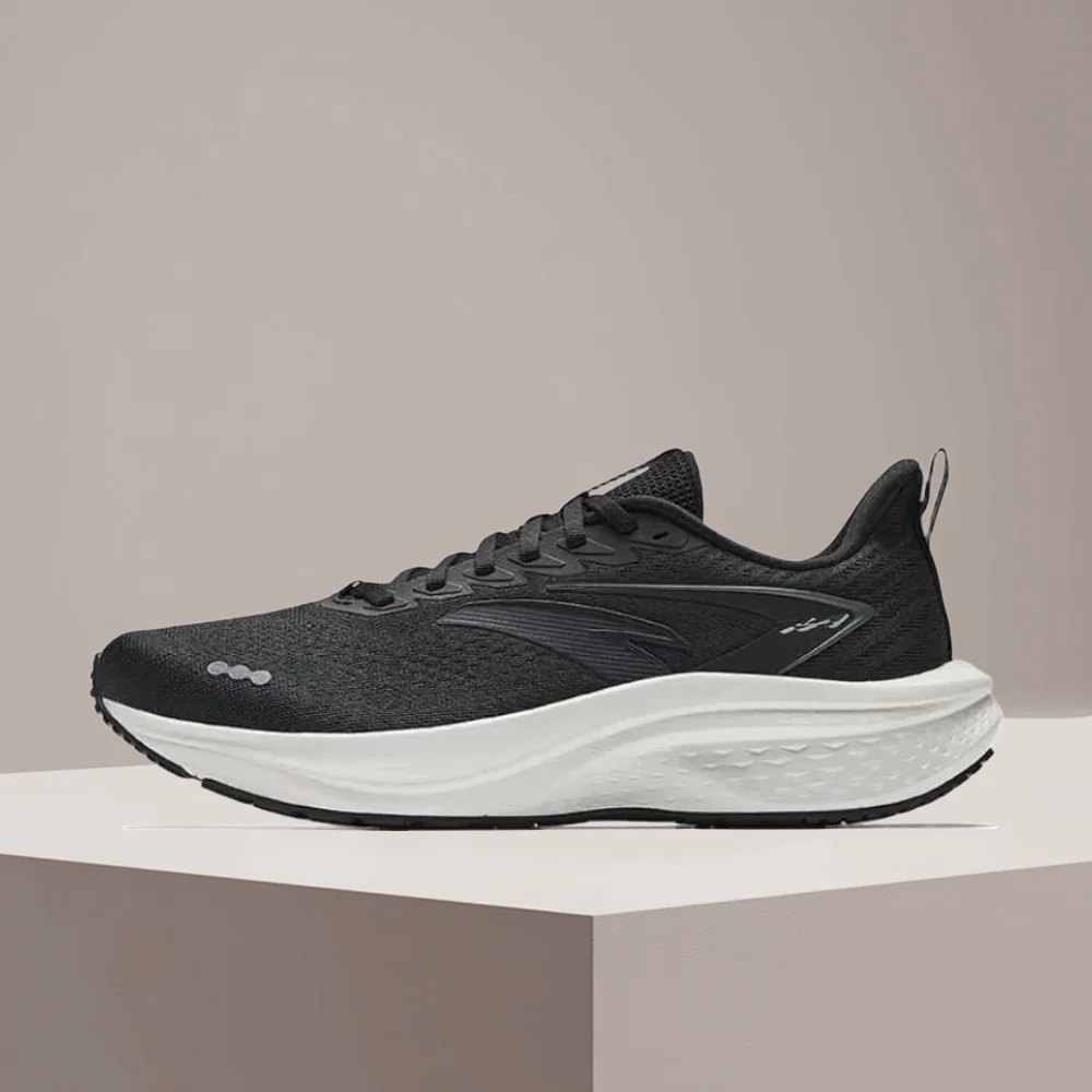 Anta Mach 5SE Men's Running Shoes  Comfortable, Cushioned, Breathable, Stylish & Versatile, Black/Gray 112525582-4