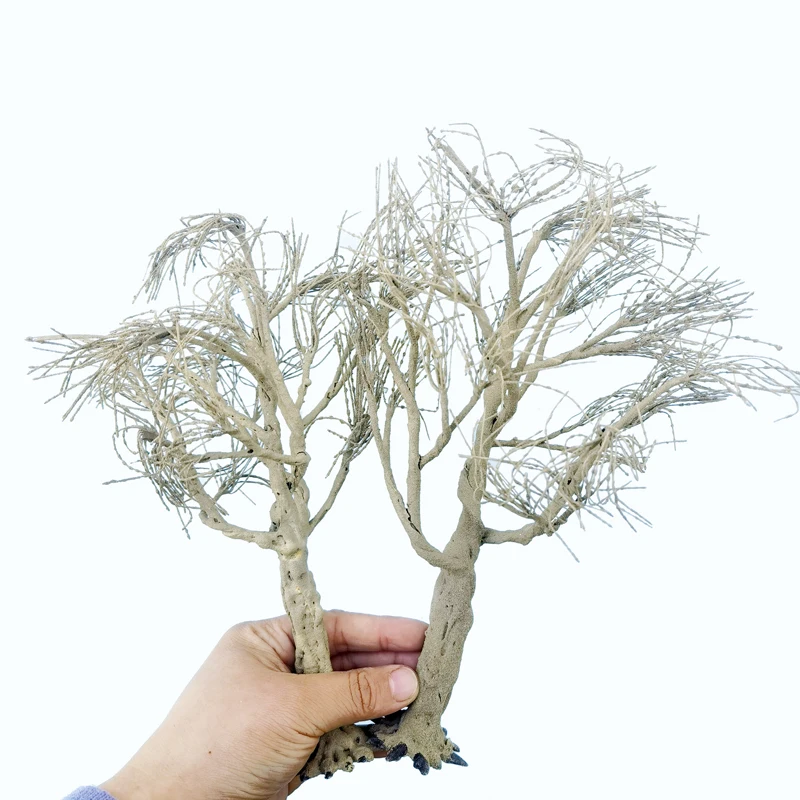 1-10PCS Modello di Filo Tronco di Albero Che Fanno Modello di Albero Materiale Fine Modello di Albero in Miniatura Treno Layout 10 cm/15 cm/18 cm/23 cm/28 cm