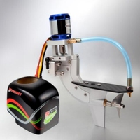 TFL Electric Simulation Boat Outboard Stern Engine Drive System w/ Steering Function w/ F450-B KV3000 Motor & Pro. for RC Boat