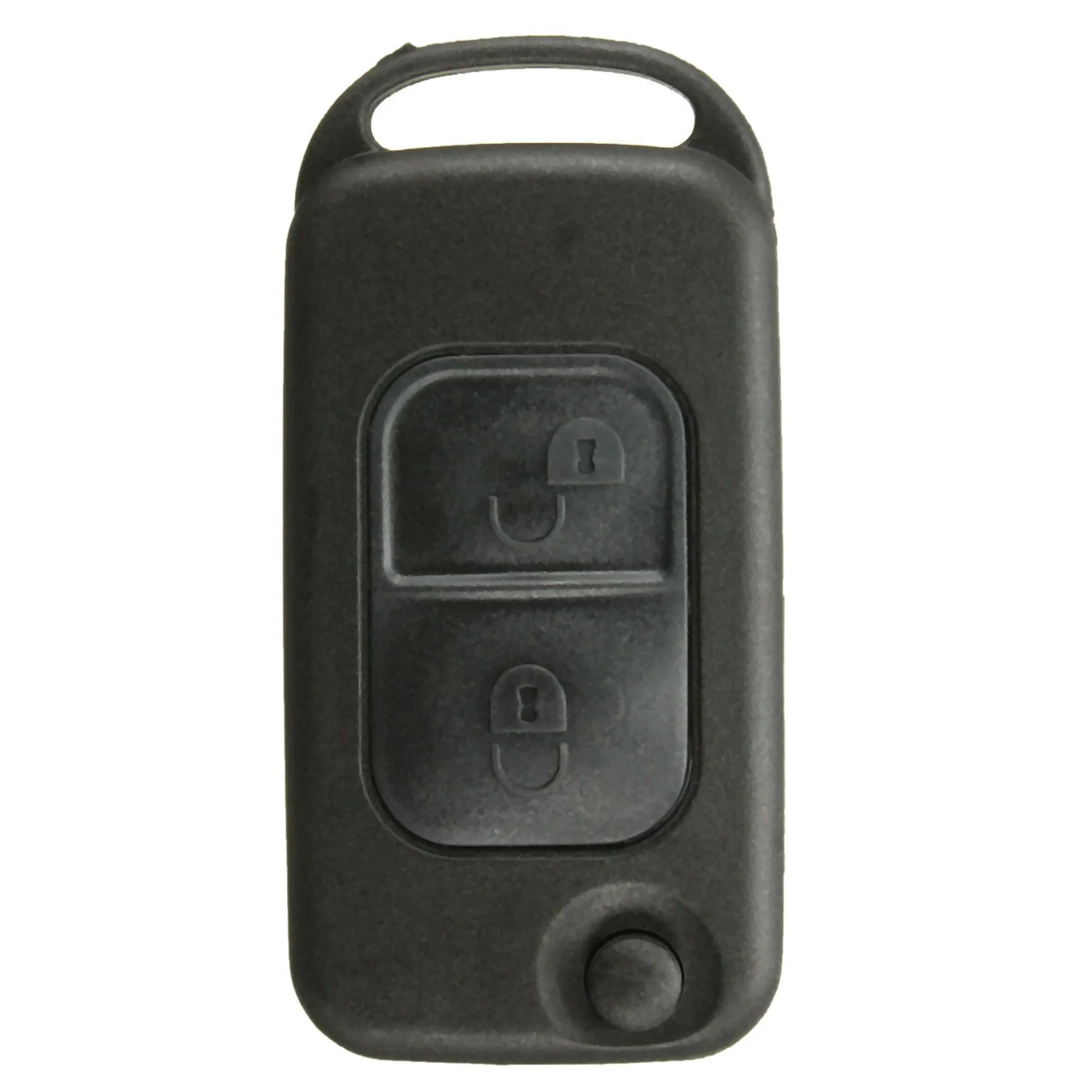 Stable-2X 2 Button Flip Remote Key Case HU64 Blade FOB For Mercedes Benz A C E S W168 W202 Car