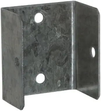 Fixings Galvanised Panel Clip 16-Piece Set, 44 mm Size.