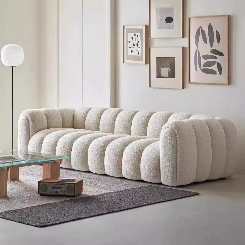 

Designer White Living Room Sofas Puff Minimalist Modern Lounge Living Room Sofas Memory Foam Schlafsofa Bett Furniture Home