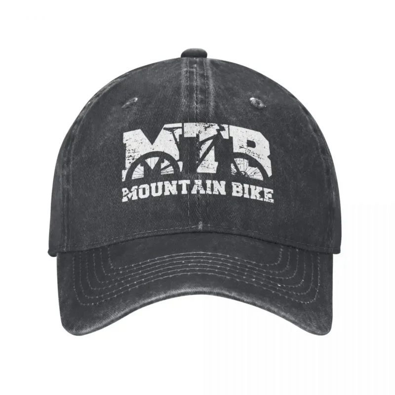 Mountain Bike Vintage MTB Summer Autumn Cap For Men Women Ponytail Baseball Cap Hip Hop Hats Denim Outdoor Casquette