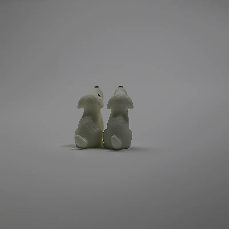 

Modern Originality Figurines & Miniature Nordic Simple Aesthetic Bedroom Figurines & Miniature Cute Puppy Home Decor Statua FYFM