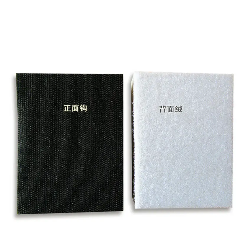 75X100มม.ฟองน้ำอินเทอร์เฟซ Pad เบ็ดห่วงขัด Sanding Backing Pad