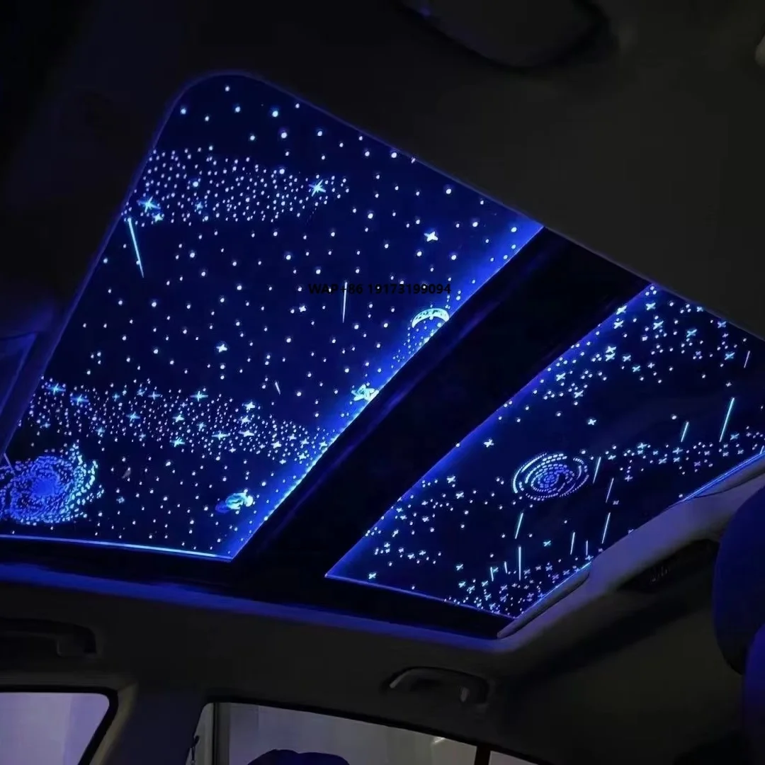 

Wholesale Price Car Sunroof Starry Film Support Customization Romantic Car Interior Decorative Light Anti Ultraviolet