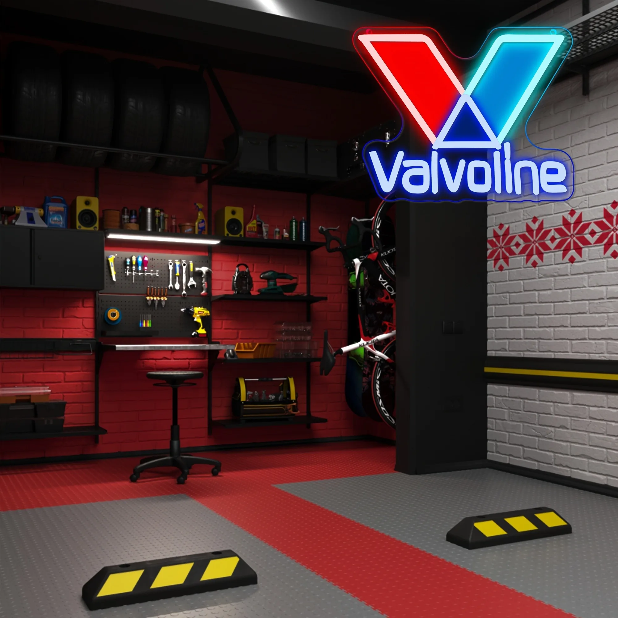 Valvoline Engine Oil Neon Sign - Smart Home Poster review and price