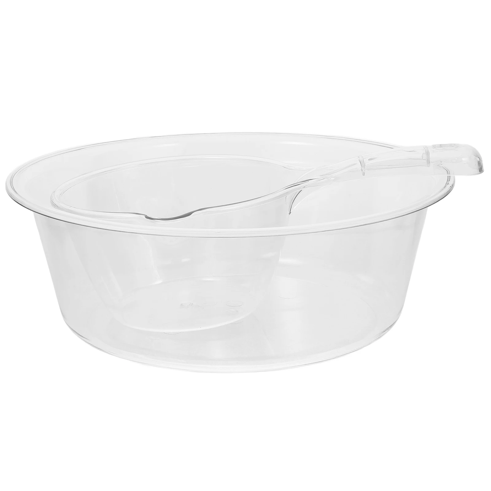 

Бассейн для ног, прозрачная кастрюля, прикроватная ванна для замачивания, длинная ручка, очищающее лицо домашнего животного ребенка