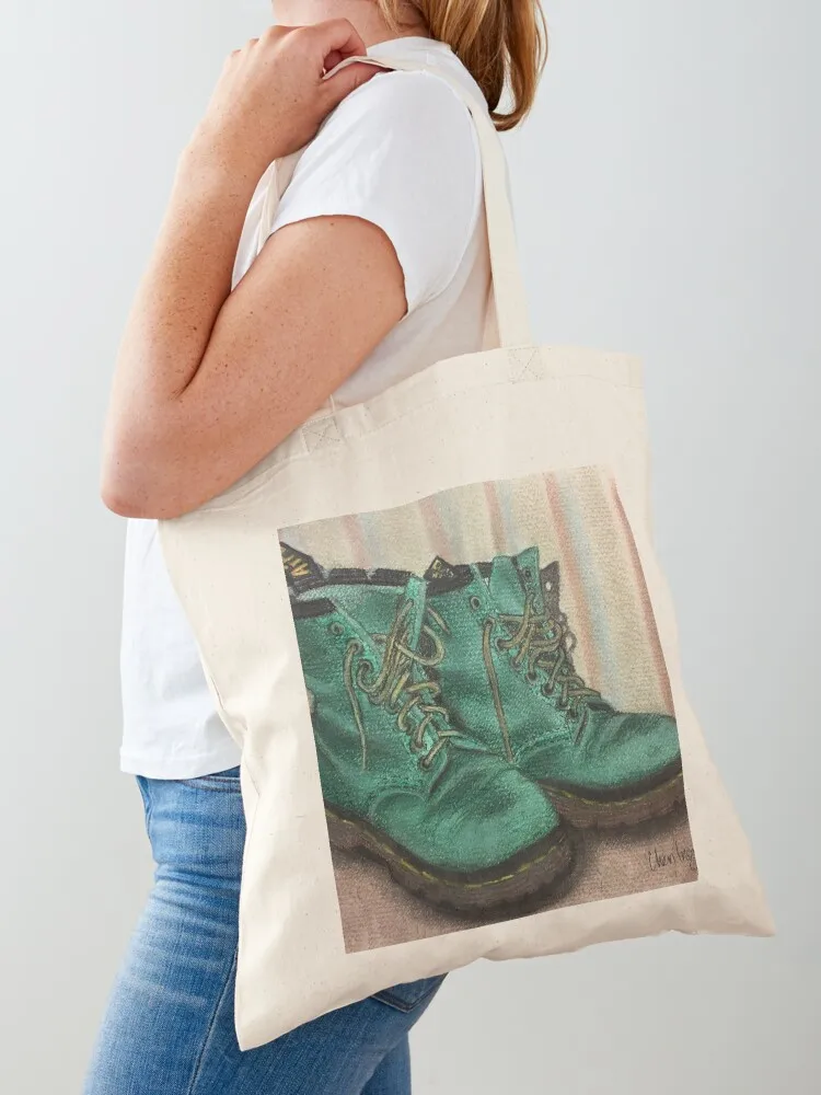 

Green Docs Study in Pastel Tote Bag tote bag woman bags woman 2025 cloth bag woman