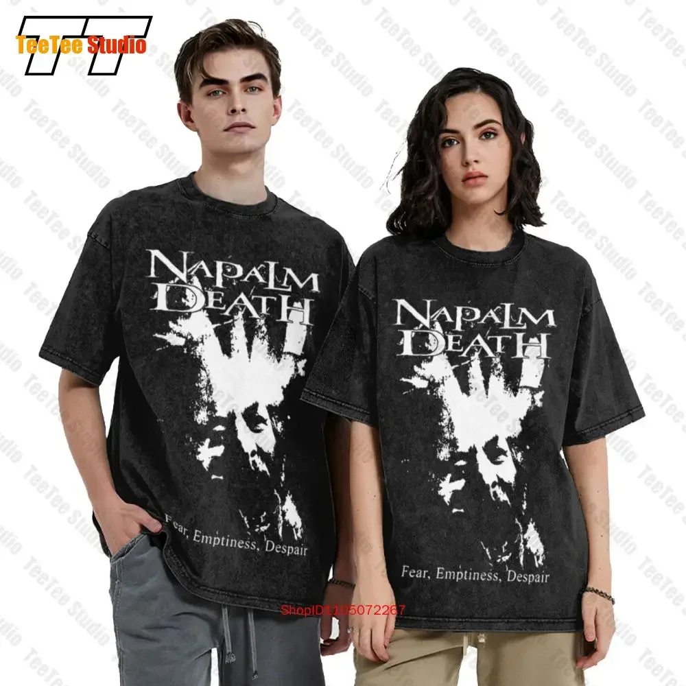 Napalm Death Fear,Emptiness,Despair Vintage Oversized T-Shirt WQFN