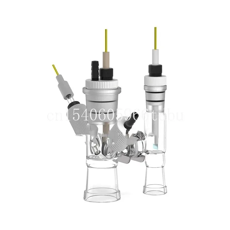 Suitable for H-type micro replaceable membrane sealed electrolytic cell 15-5Ml electrochemical three electric system