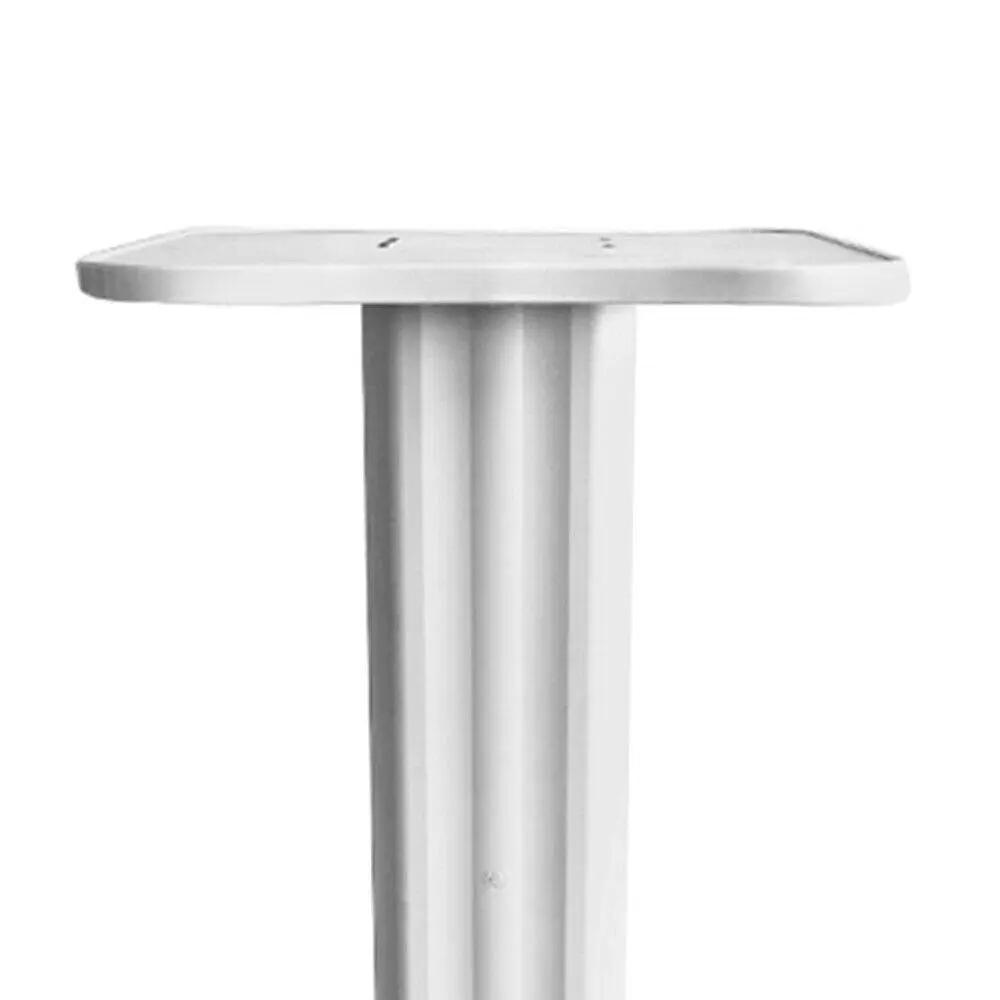 عربة ترولي لصالونات التجميل المتنقلة من DYRABREST بعجلات، بيضاء، 35 سم × 34 سم، سعة تحميل 40 كجم #6