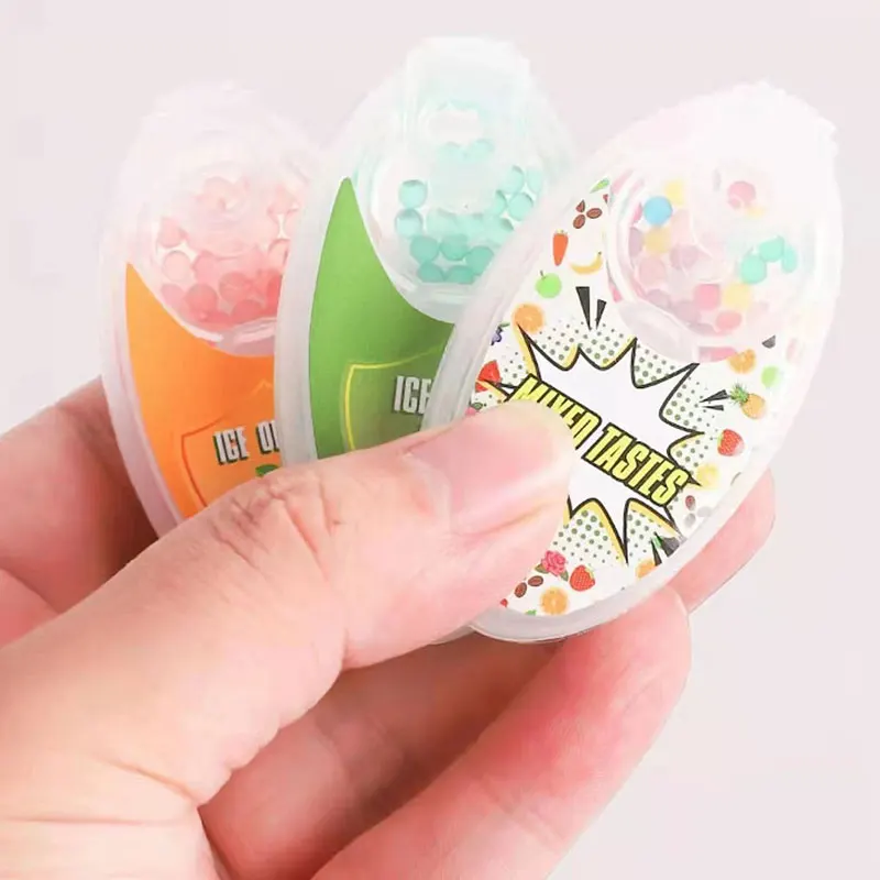 100pcs Mix Fruit Flavor Beads Mint Fruit Flavored Cigarette Pop-up Bead Menthol Balls Capsule for Cigarettes Burst Aroma Capsule