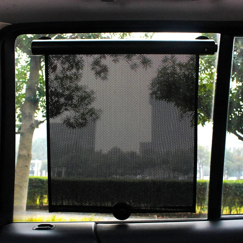 

Universal Car Retractable Sunshade Curtain Sunshade with Suction Cup Heat-insulating Side Window Curtains Car Curtains Parts