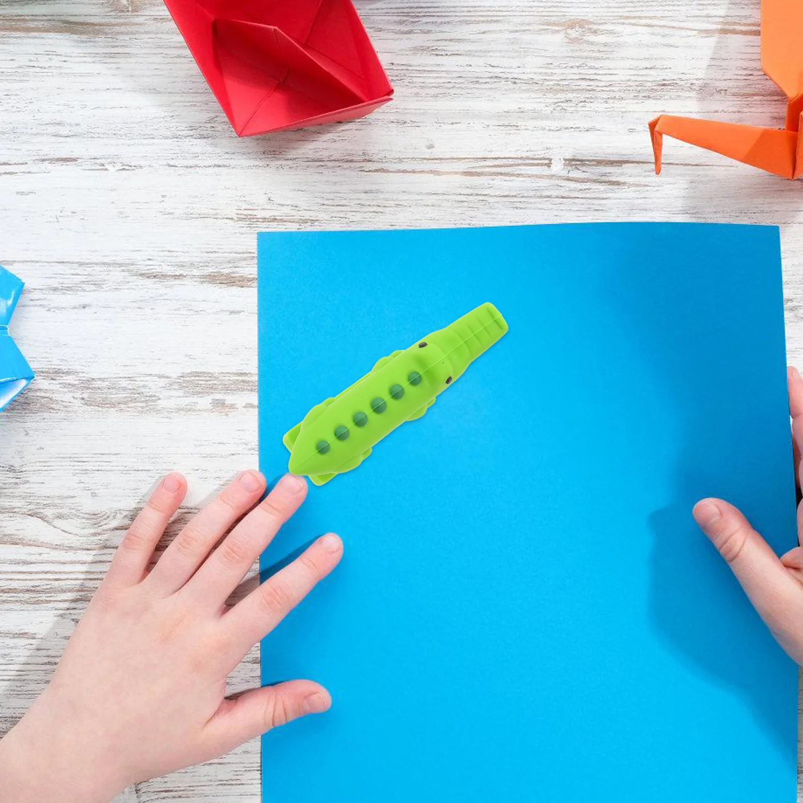 Mini Stapler Teacher Cute Stationery Hand Stainless Steel Desk Decorative Home Accessory Student