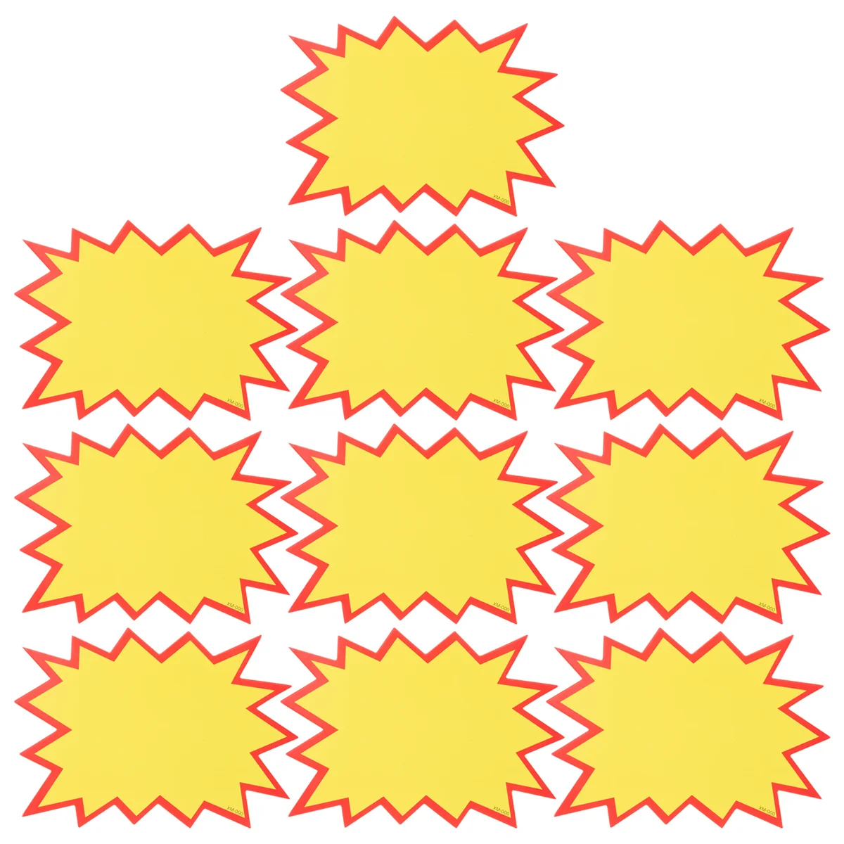 علامات أسعار البوب ، ترويج بيع متاجر السوبر ماركت ، علامة الإعلان الترويجي ، 10 روض