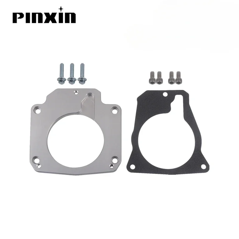 PinXin For LS Drive By Wire Throttle Body Adapter  LS3 4 Bolt Intake to LS1 3 Bolt TB DBW LS2 LH6 L92 L76 LY2 LY5 LY6 LC9 551567