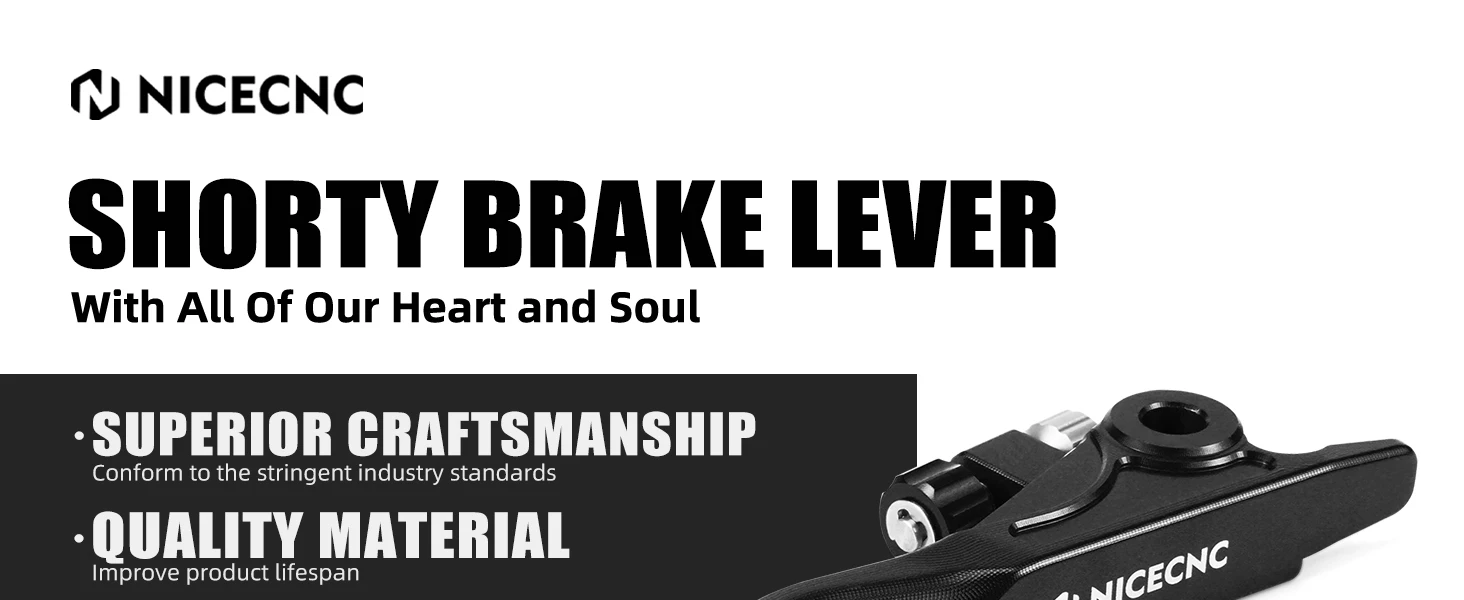 Shorty Bremshebel Kupplungshebel für KTM EXC 300 SXF 450 EXCF 350 SX 125 XC XCF XCW EXCF 250 500 2014–2023 für Husqvarna TE300 – Detail 2