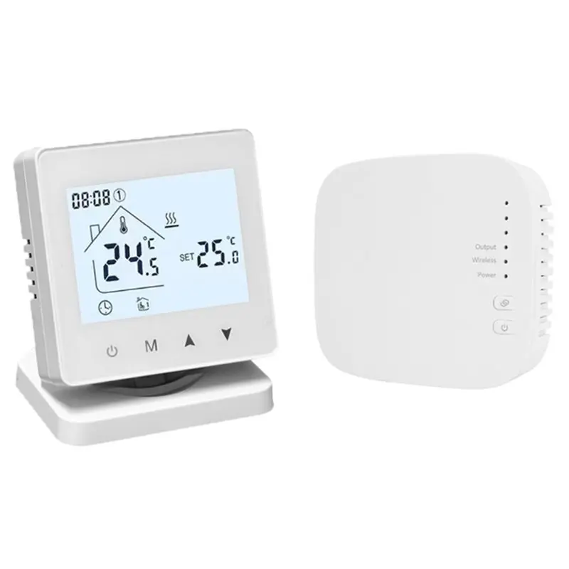 

JABS-Smart Wireless Thermostat Programmable Wifi Thermostat RF Home Temperature Controller For Gas Boiler Room Heating