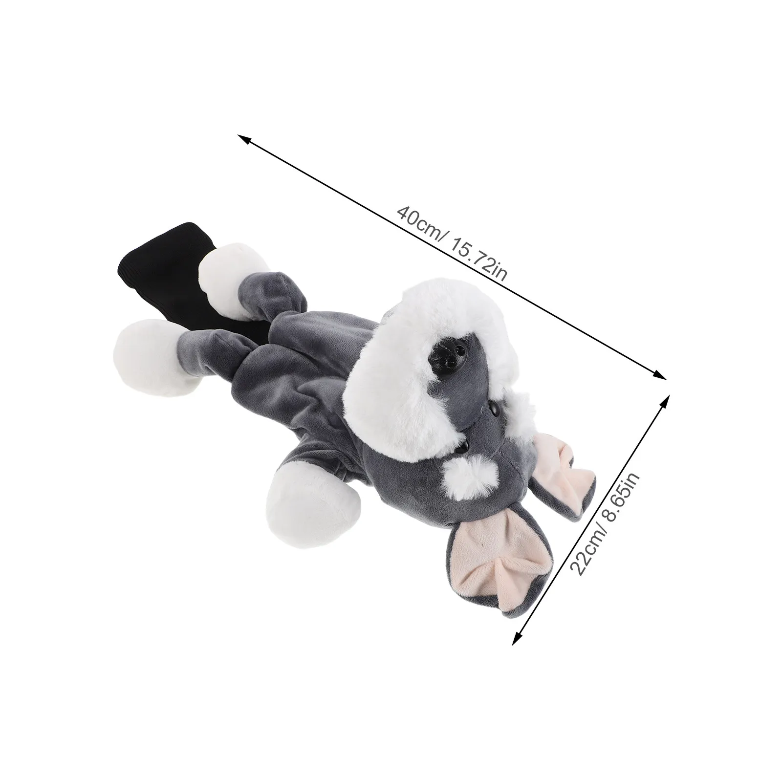Funny Club Covers Animal Headcover Soft Protective Cartoon Schnauzer Dog Golf Accessories Driver Head Cover view 5