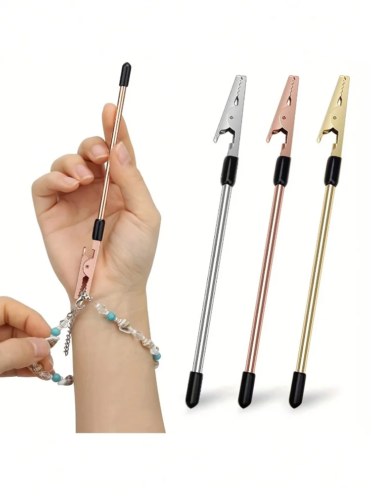 1PC Bracelet Helper Tool Jewelry Helper Fastening and Hooking Equipment For Jewelry Bracelet Necklace Watch Clasps Zipper