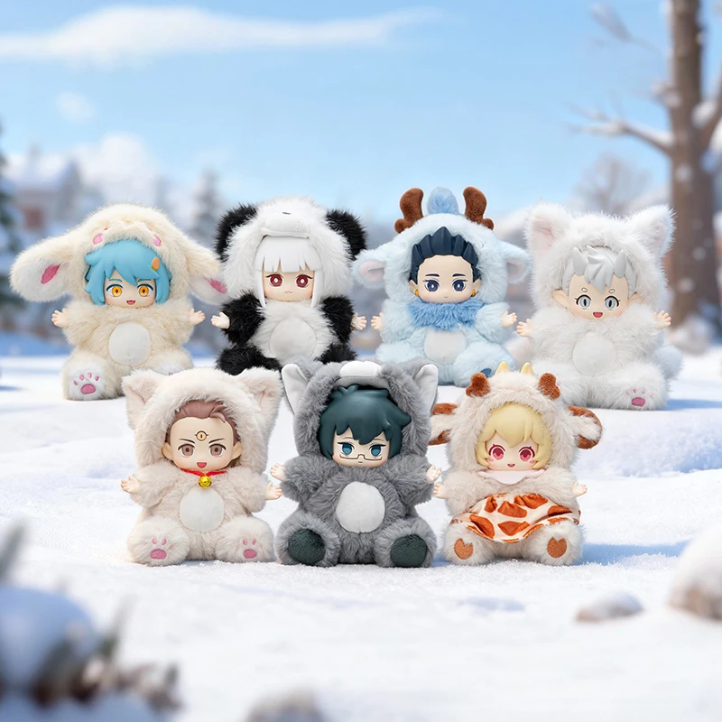 

Fei Ren Zai Fluffy Winter Series слепая коробка без человеческого винила плюшевая загадочная коробка Kawaii Fenz аниме кукла-сюрприз сумка орнамент игрушки