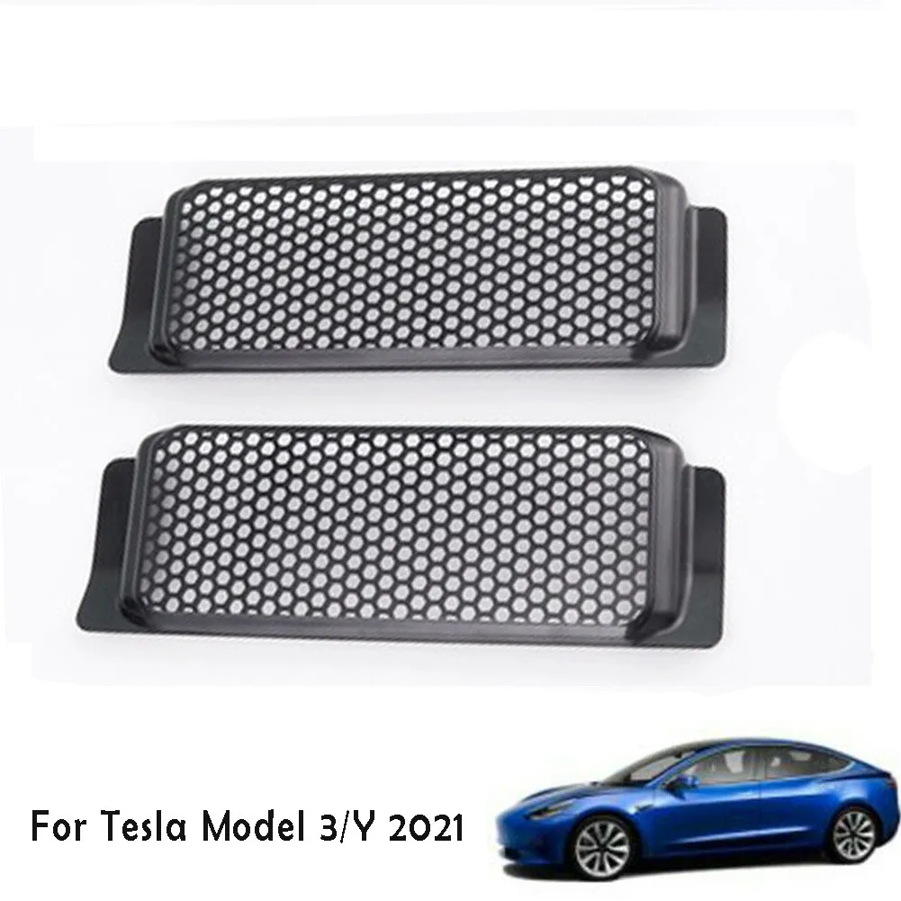 2pcs Car Air Protection Flow Vent Intake Filiter Cover For Tesla Model 3/Y 2021 High Quality Car Replacement Part