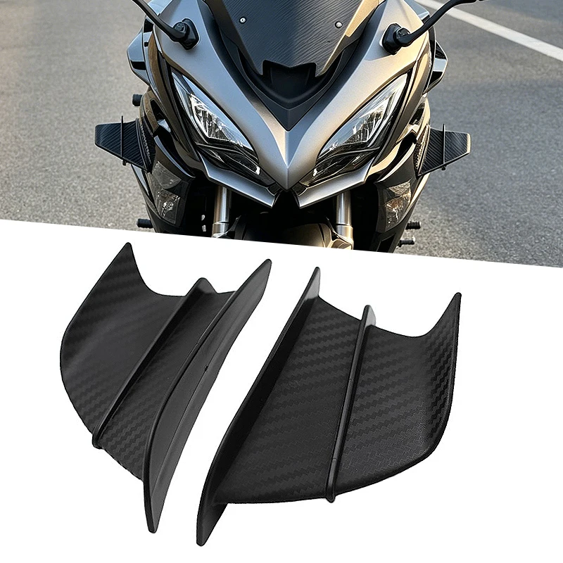 Motorcycle Spoiler Wing Aerodynamic Winglet For Yamaha BWS RS JOG JOE GP for HONDA CBR650R CBR650F CBR500R CBR1000RR Accessories