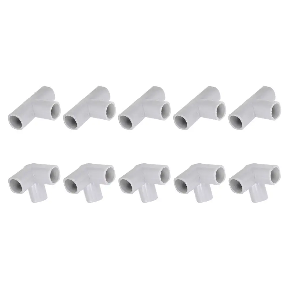 10 قطع من موصلات على شكل حرف T لسياج الأطفال، أجزاء مرنة لتمديد الأسوار وبوابات السلامة للأطفال الصغار في ساحات اللعب