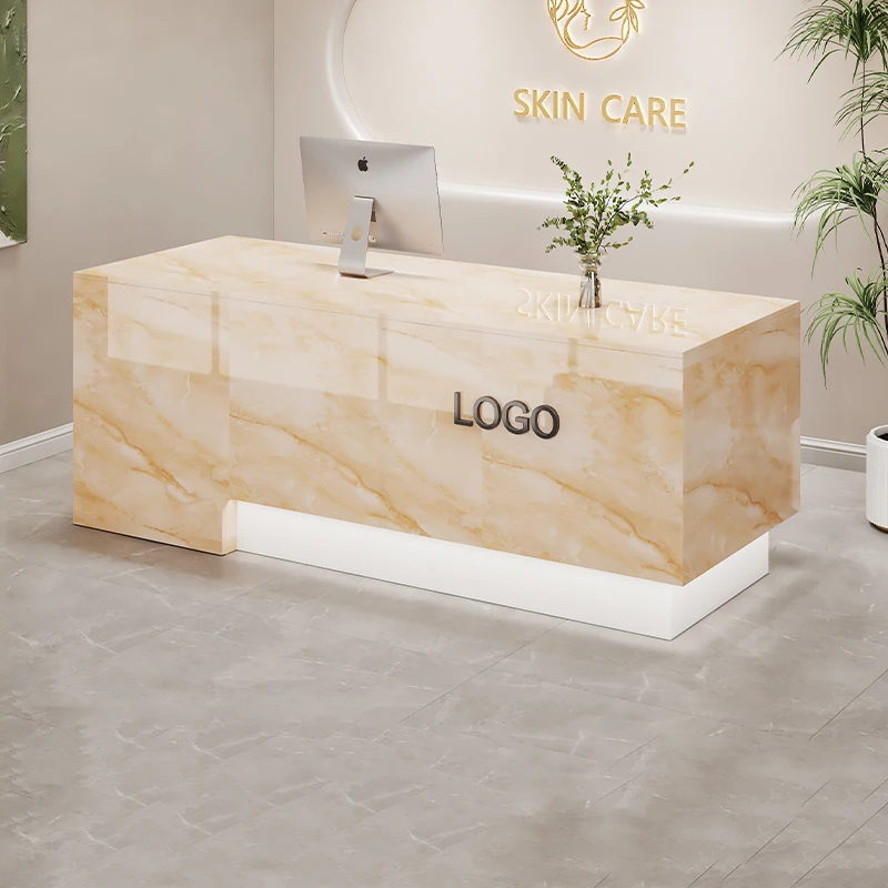 

Premium Simple Reception Desk Trendy Nordic Classic Reception Desks Exquisite Glamour Recepcion Theke Empfang Office Furniture