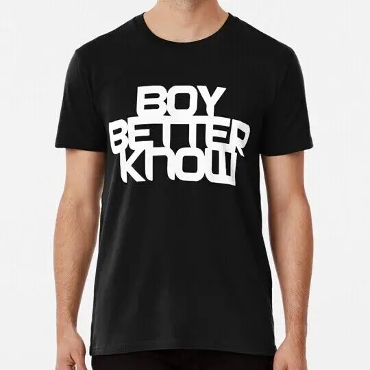 Boy Better Know Chest Placement white S to 5XL Made in the USA T-Shirt