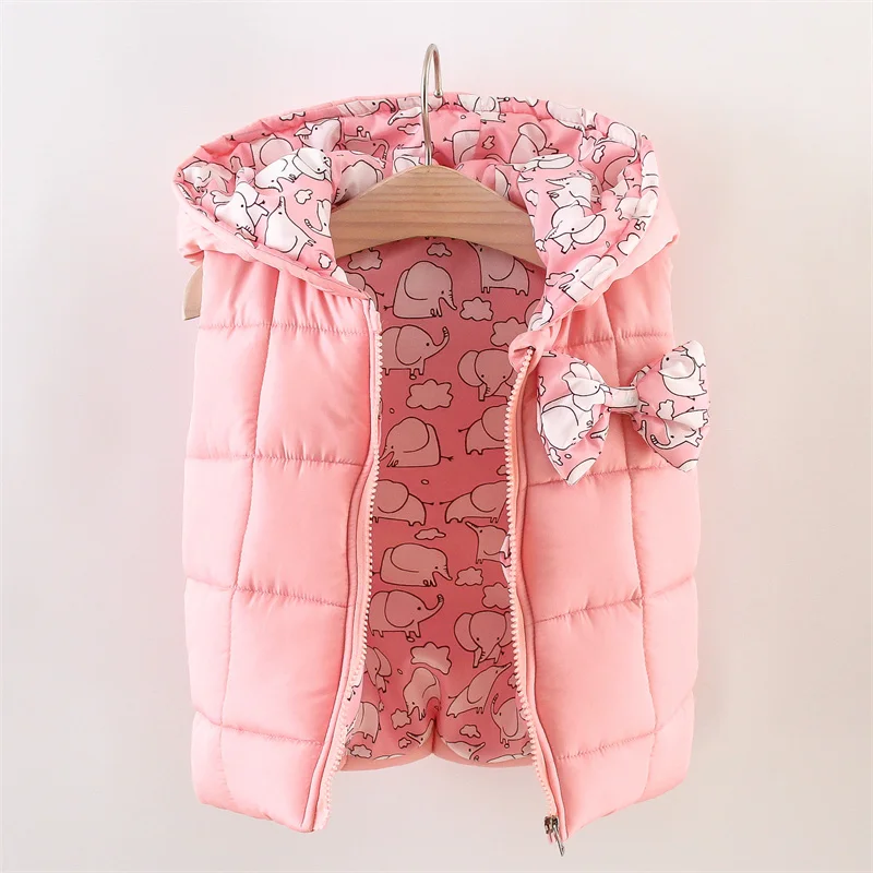 Herbst- und Winterweste für Babys, dick und warm, Kinderkleidung (6 Monate bis 3 Jahre alt) – Detail 4