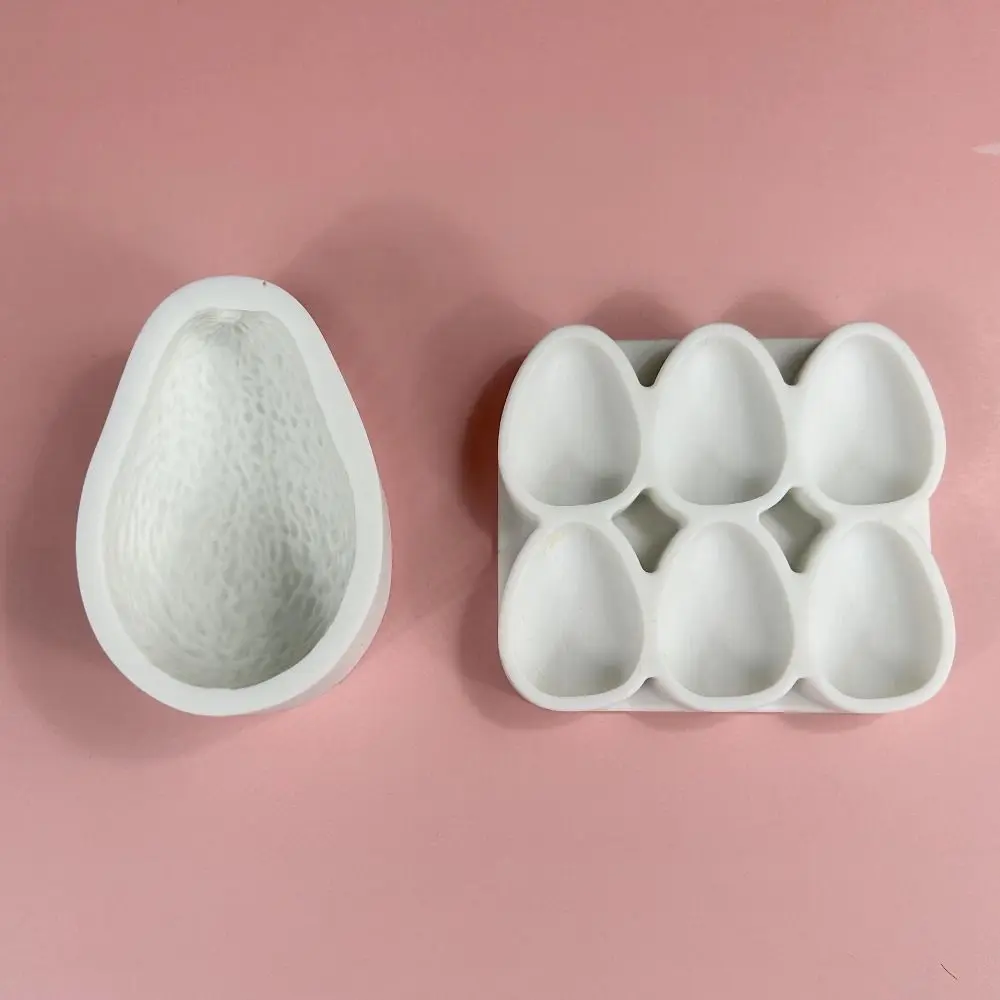 Simulated Avocado Mousse Cake Mold Heat Resistant Flexible Fruit Shaped Dessert Mold Handmade BPA Free French Pastry Mold