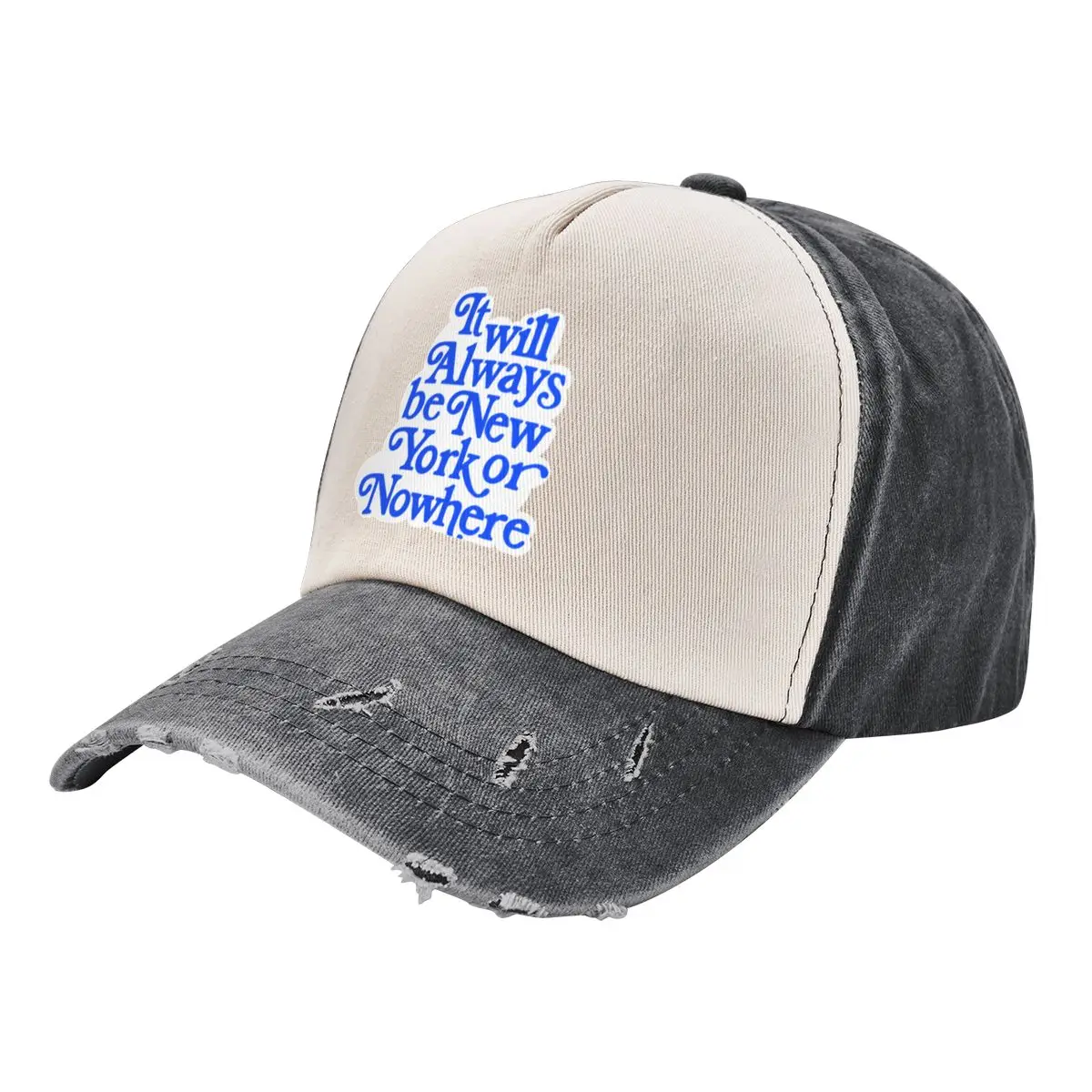 

New York or nowhere Baseball Cap dad hat Custom Cap Luxury Brand Women's Hats For The Sun Men's