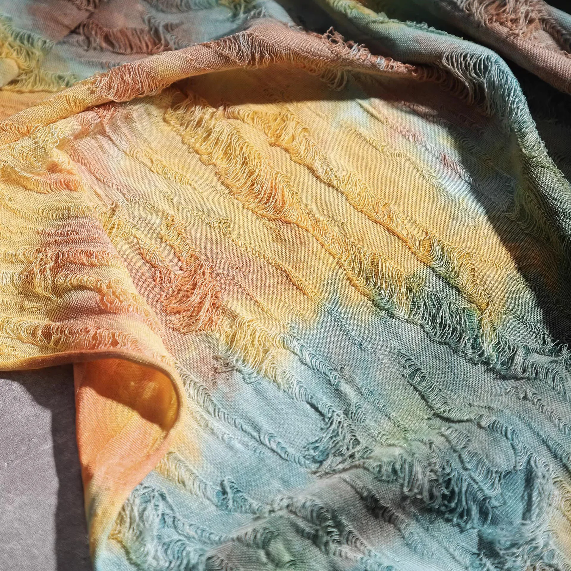 

1 ярд, разноцветные тарелки, окрашенные в галстук ткани для одежды, текстура, композитная ткань для шитья, ткань Cheongsam