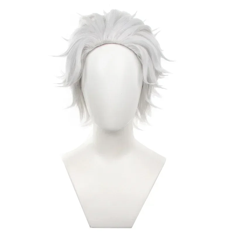 

Ветрозащитный синтетический парик для косплея хаджим умемия, хаджим умемия, короткие волосы для косплея, 30 см, искусственный парик для Хэллоуина, аниме