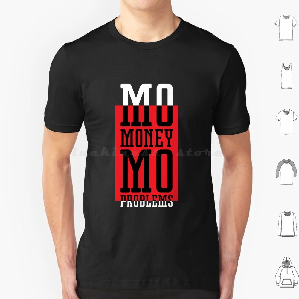 

Mo Money Block Print T Shirt 6xl Cotton Cool Tee Biggie Notorious Big Rap Rapper New York