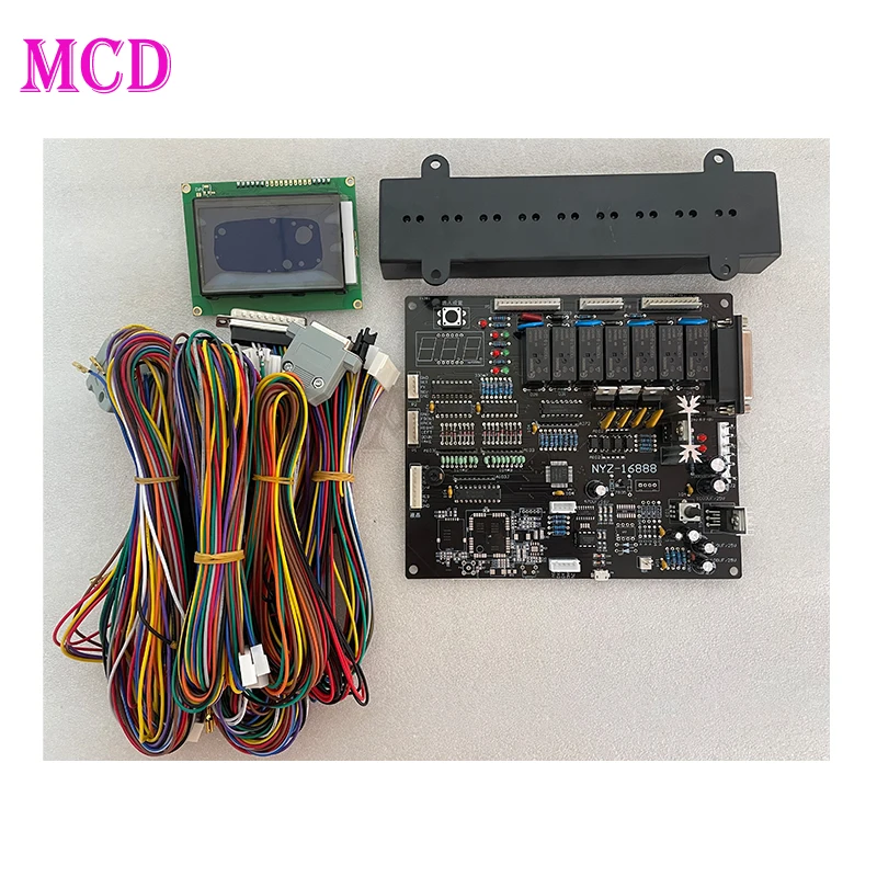 DIY Toys Vending Crane Claw Machine English Gantry Motherboard Game PCB Board LCD Display Sensor Counter Harness Arcade Machine